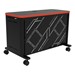 Console Gaming Hub™ w/ Orange Edgeband
