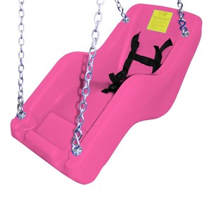 JennSwing® ADA Swing Seat - Bubble Gum Pink