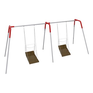 Two-Bay Wheelchair Swing Set