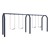Arch Post Swing Set - Four Seats (Two Bays)