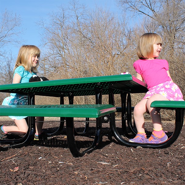 Square Preschool Picnic Table