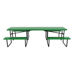Wheelchair Accessible Picnic Table w/ Center Entry