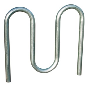 Double Loop Bike Rack - Inground Mount