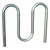 Double Loop Bike Rack - Inground Mount