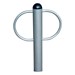 Circular Loop Bike Rack - Two Bikes - Inground Mount