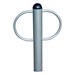 Circular Loop Bike Rack - Two Bikes - Inground Mount