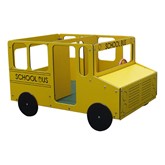 School Bus Four-Passenger Spring Rider