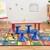 Rectangle Adjustable-Height Mobile Preschool Activity Table