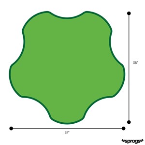 Foam Soft Seating - Five Point Gear - Dimensions