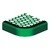 Square Portable Preschool Outdoor Picnic Table - Diamond Expanded Metal
