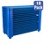 Blue Stackable Daycare Cot - Standard (52" L) - Pack of 18 Cots - Stacked Cots