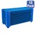Blue Stackable Daycare Cot - Standard (52" L) - Pack of 12 Cots