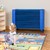 Blue Stackable Daycare Cot w/ Cot Sheet - Standard (52" L) - Pack of Cots - Stacked