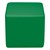 Shapes Vinyl Soft Seating - Cube (18" H) - Green