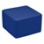 Shapes Vinyl Soft Seating - Cube (12" H) - Blue
