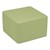 Shapes Vinyl Soft Seating - Cube (12" H) - Fern Green