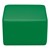 Shapes Vinyl Soft Seating - Cube (12" H) - Green