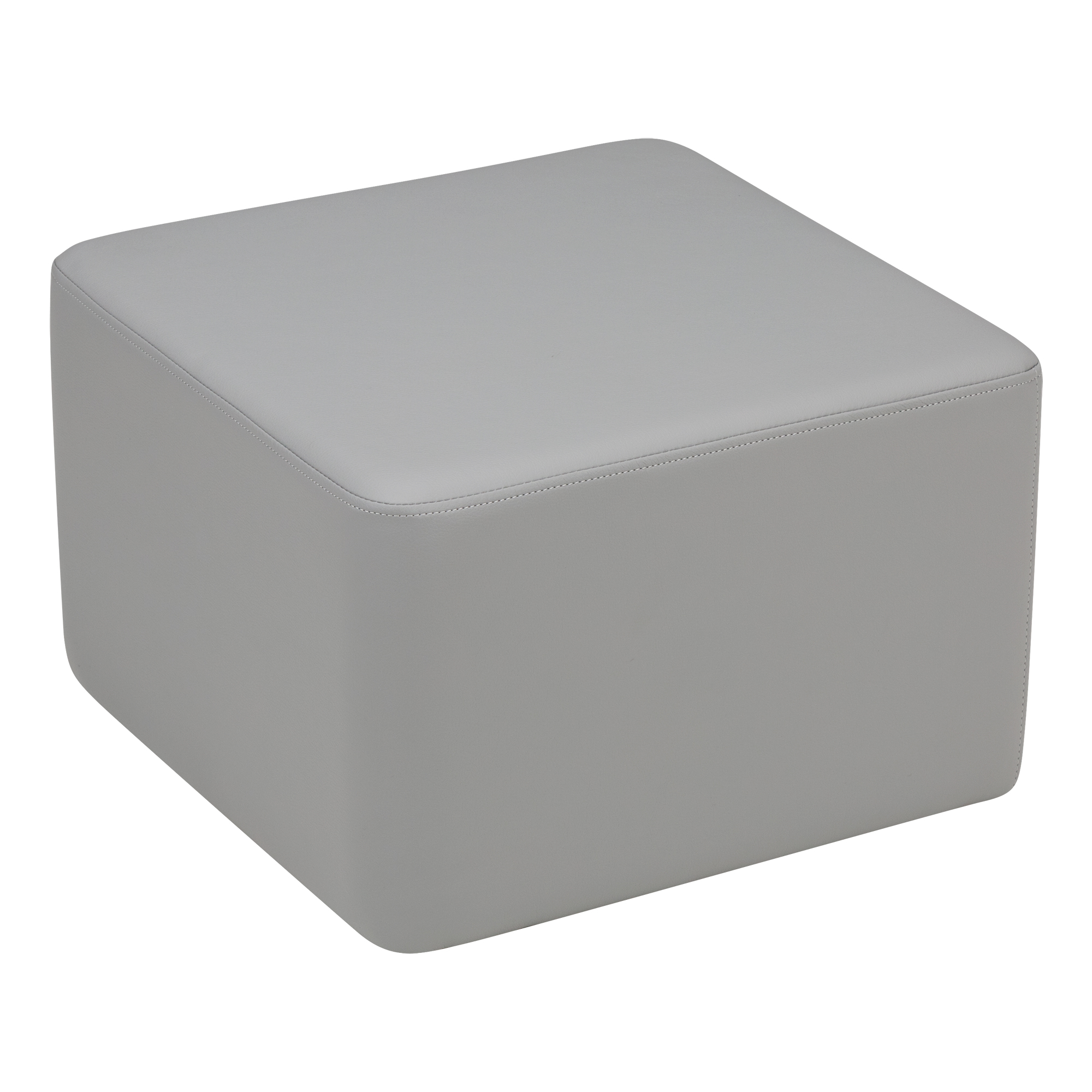 Shapes Series Vinyl Soft Seating - Cube (12" H)