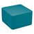 Shapes Vinyl Soft Seating - Cube (12" H) - Teal