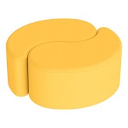 Shapes Series Vinyl Soft Seating - Teardrop (Set of Two 12" H)