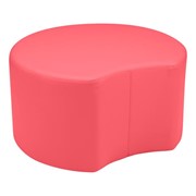 Shapes Series Vinyl Soft Seating - Crescent