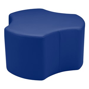 Preschool Room Divider w/ Soft Seating - Shapes Vinyl Soft Seating - Cog