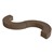 Shapes Vinyl Soft Seating - S-Curve (Six Pack) - Chocolate