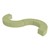 Shapes Vinyl Soft Seating - S-Curve (Six Pack) - Fern Green