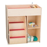 Deluxe Diaper Changing Station w/ Steps