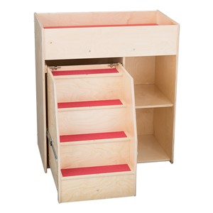 Deluxe Diaper Changing Station w/ Steps