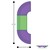 Shapes Vinyl Structured Soft Seating - Single U-Shape 12" H - Grouped Footprint