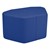 Shapes Vinyl Soft Seating - Petal (18" H) - Blue