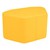 Shapes Vinyl Soft Seating - Petal (18" H) - Yellow