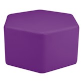 Shapes Vinyl Soft Seating - Hexagon