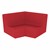 Wedge Chairs - Pack of Two - Red