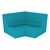 Wedge Chairs - Pack of Two - Teal