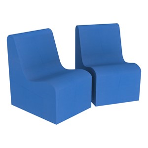 Foam Chairs - Pack of Two - Blue