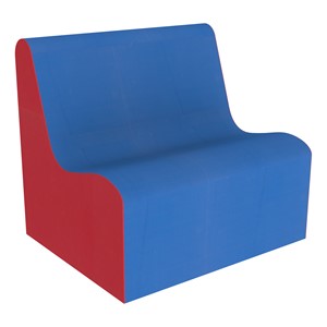 Foam Soft Seating - Sofa - Blue & Red