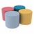 Foam Soft Seating Set- Cylinder (Four 16" H) - Coral Reef