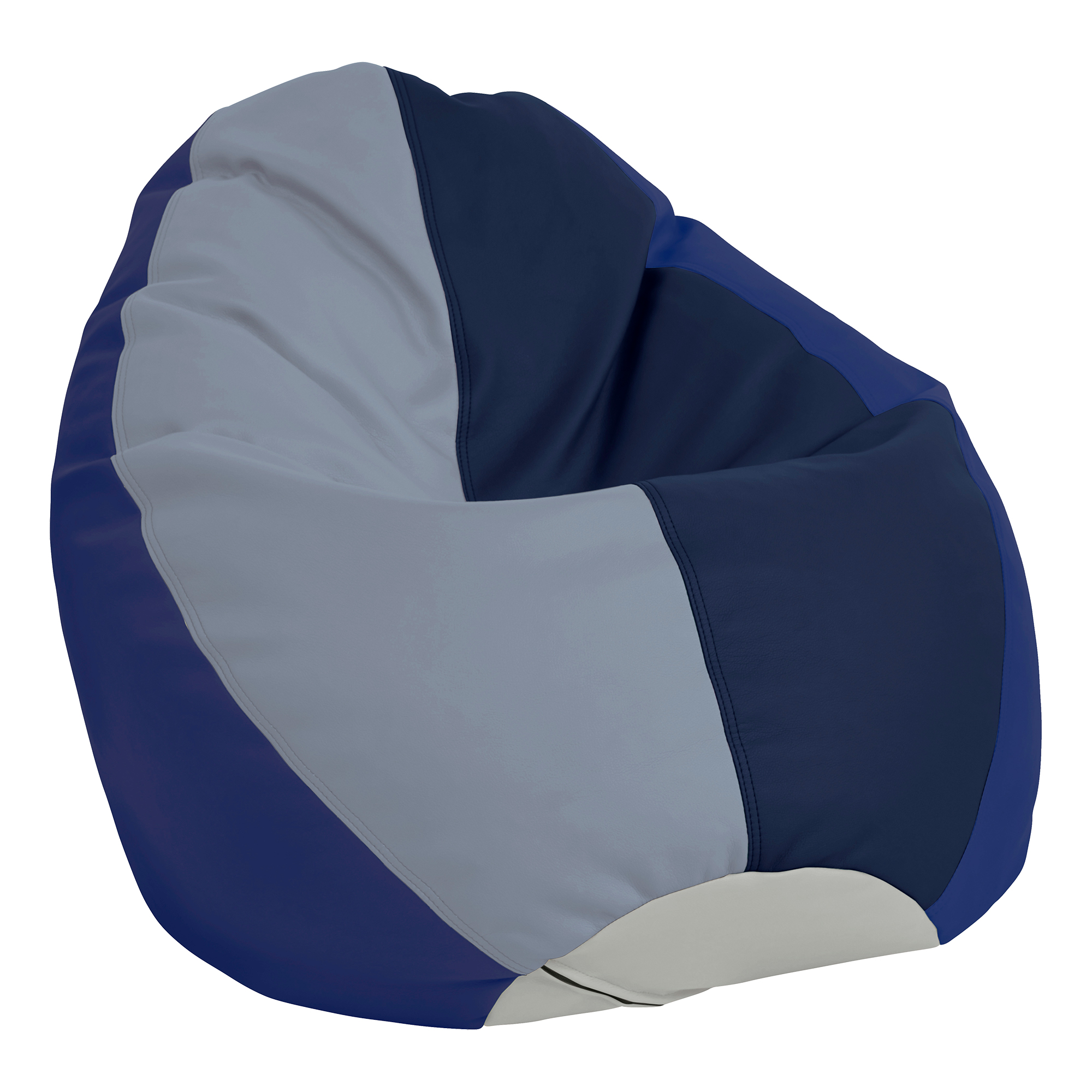 Dew Drop Bean Bag - Navy/Powder Blue