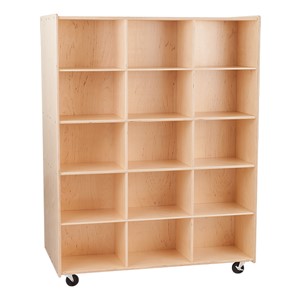30-Opening Double-Sided Cubby Unit