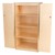 Teacher's Wooden Locking Cabinet - Open