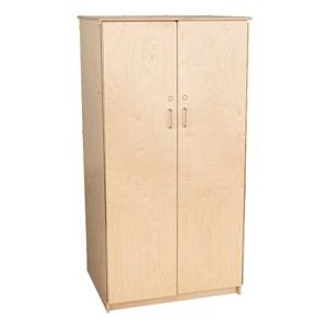 Teacher's Wooden Locking Cabinet