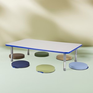 Round Floor Cushion - Pack of Six