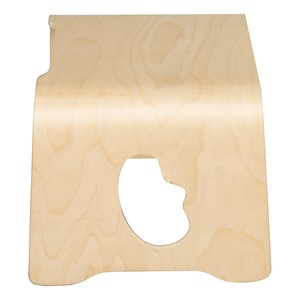 Bentwood Floor Desk - Side