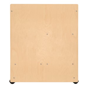 Double-Sided Multi-Use Mobile Art Supply Center - Back