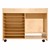 Double-Sided Multi-Use Mobile Art Supply Center