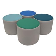 Foam Soft Seating - SoftScape Round Accent Ottomans