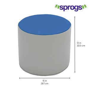 Foam Soft Seating - SoftScape Round Accent Ottomans