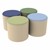 Foam Soft Seating Cylinder Accent Set - Four Pieces (12" H) - Forest